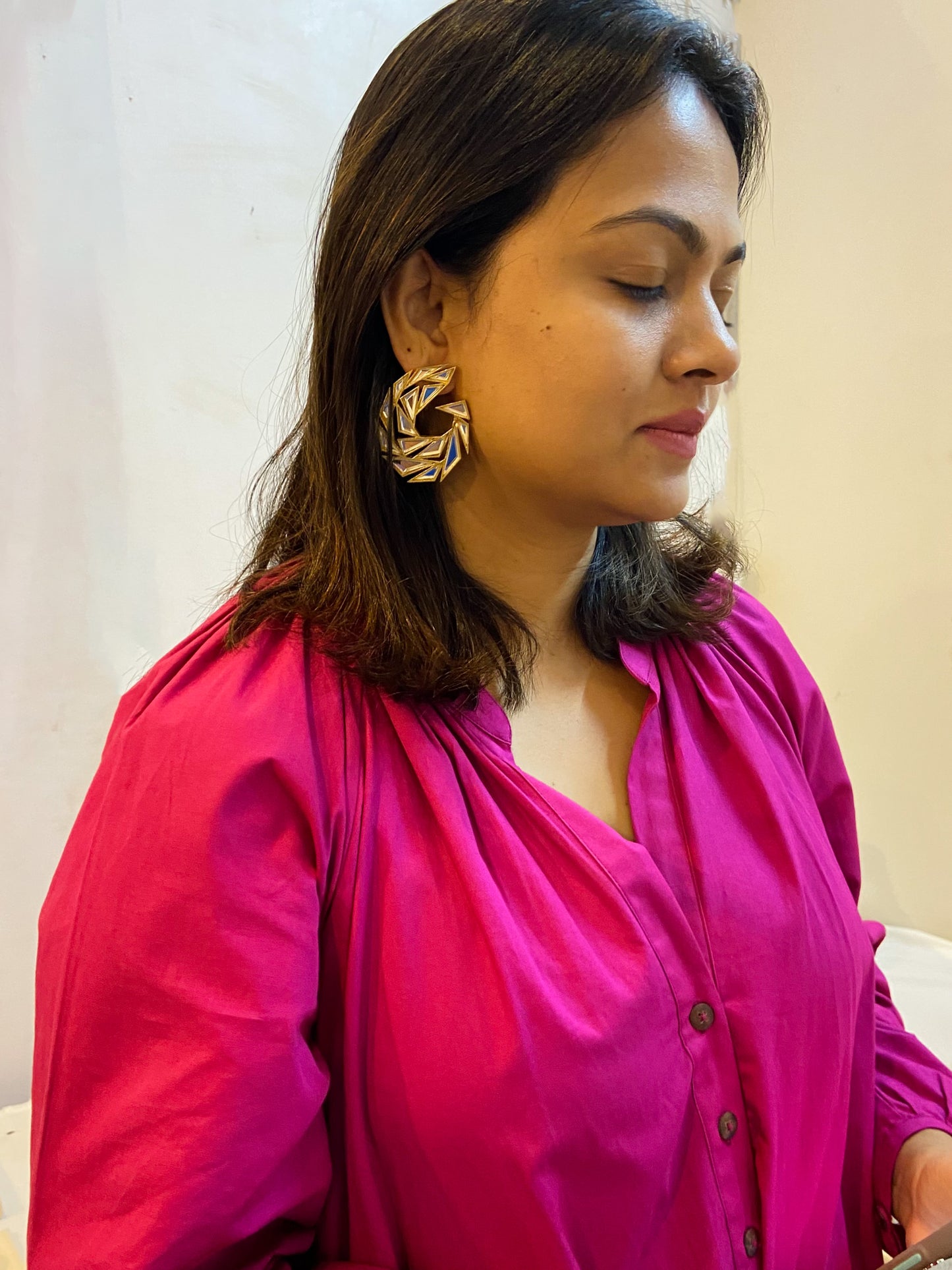 Vortex Crystal Studs