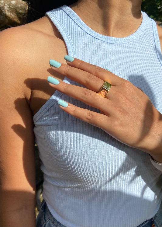 Hexa Solid Ring