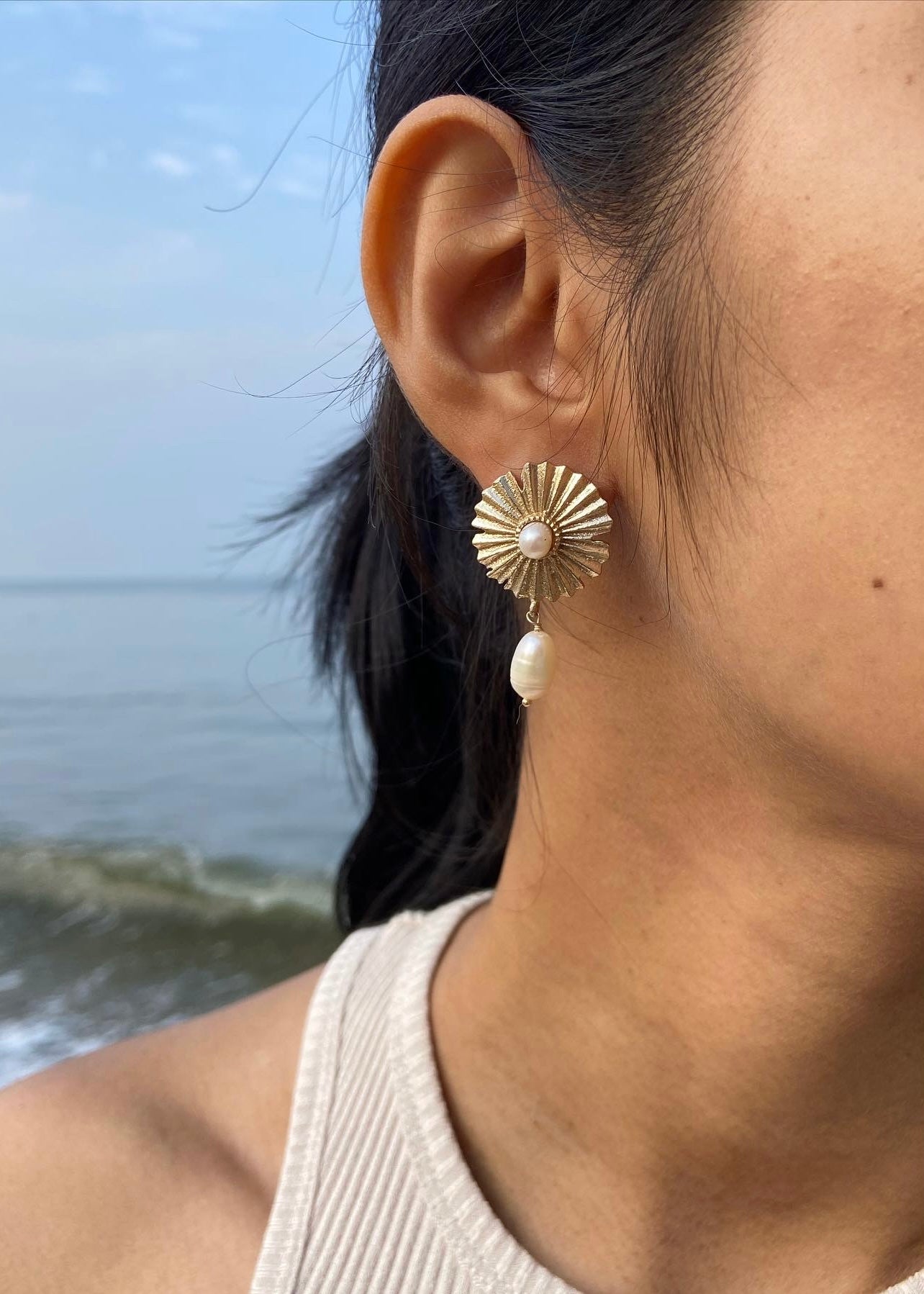Pantheon Pearl Studs