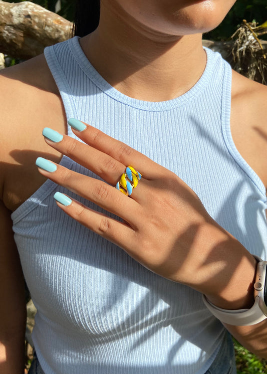 Summer Crush Chain Ring