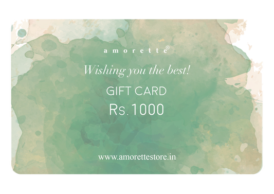 Amorette Store Gift Card (INR 1000)